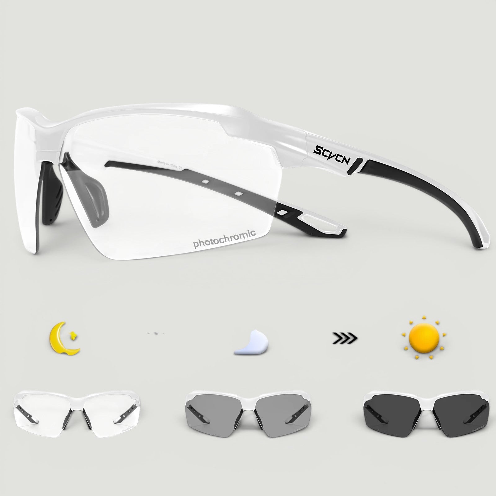 Lunettes photochromiques