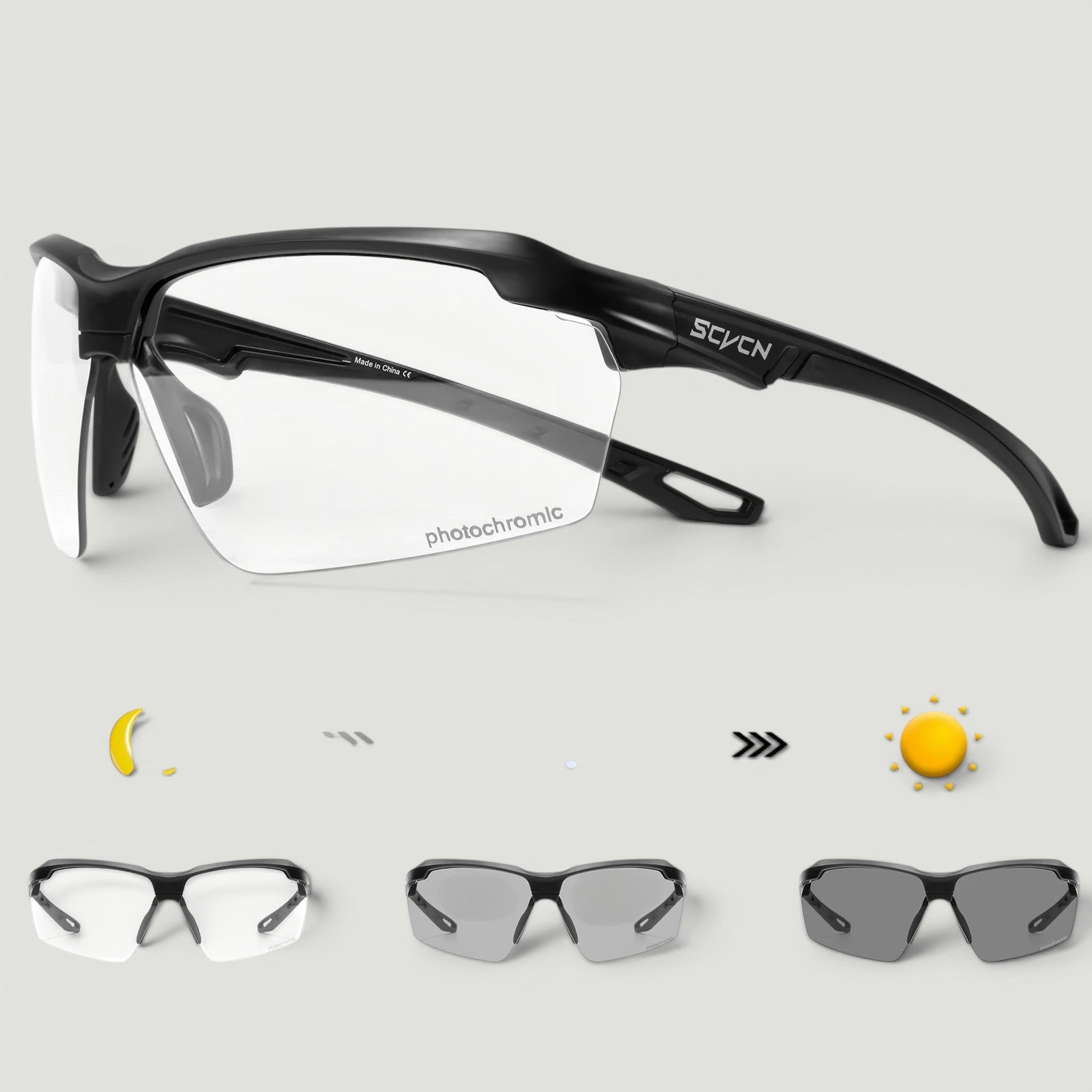 Lunettes photochromiques