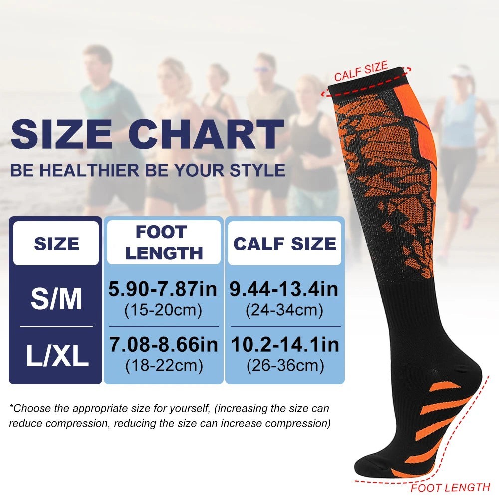 Chaussettes de compression