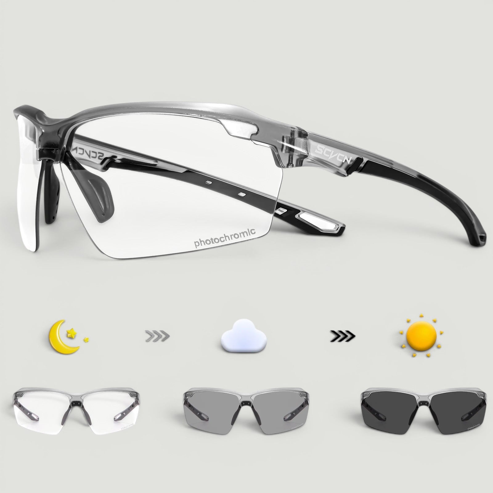 Lunettes photochromiques