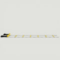 Padel Shark professional 10-meter agility ladder with black ropes and yellow rungs for training speed and coordination.