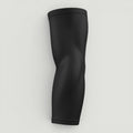 Padel Shark black compression arm sleeve for optimal forearm and wrist support during padel matches.