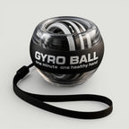 Padel Shark Gyro Ball wrist exerciser with black strap for arm and finger muscle training.